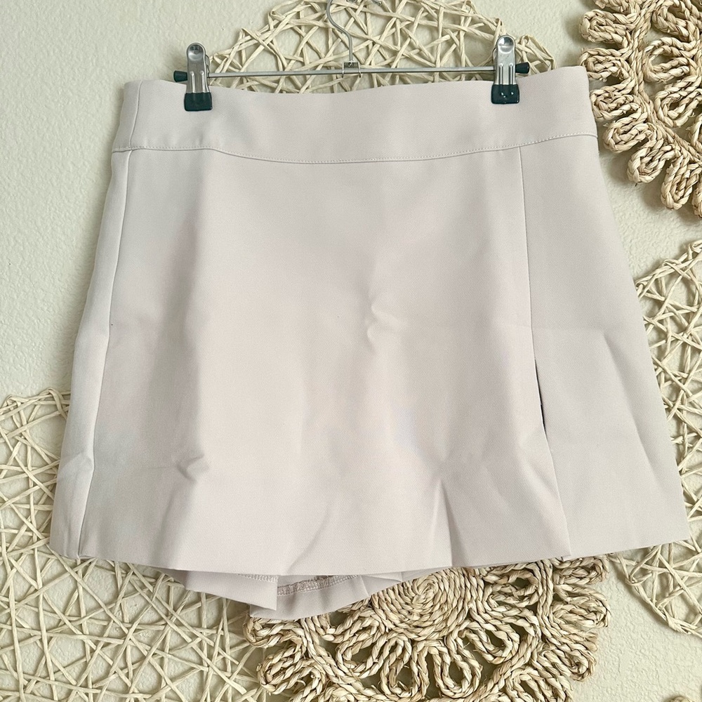 Mable Beige Skort from Grey Bandit Botique